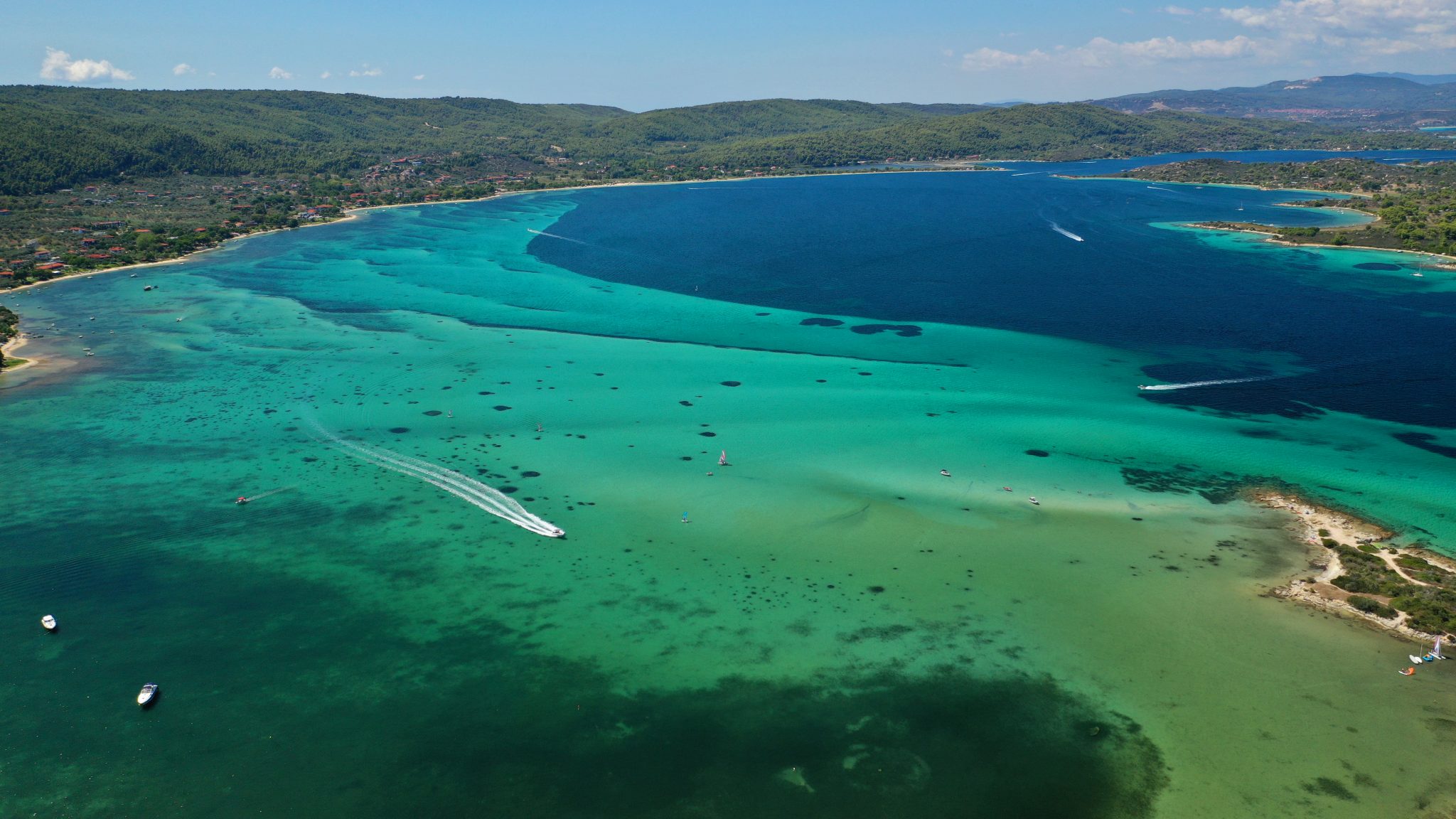 blue lagoon cruise chalkidiki