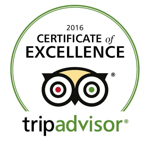 TripAdvisor Travelers' Choice 2016