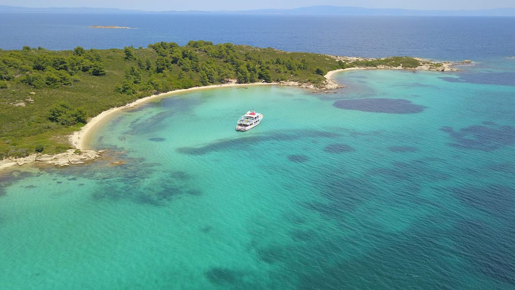 ouranoupolis to blue lagoon