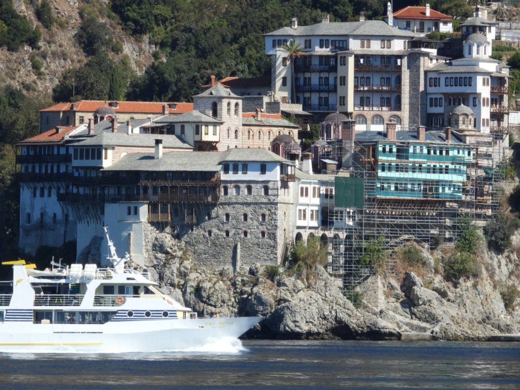 mount athos sea pilgrimage cruise