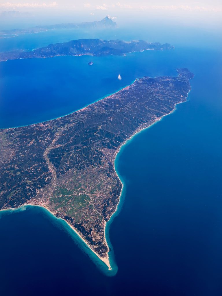 Halkidiki peninsulas, Kassandra Sithonia Mount Athos